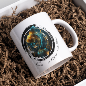 Sternzeichen Tasse - Fische