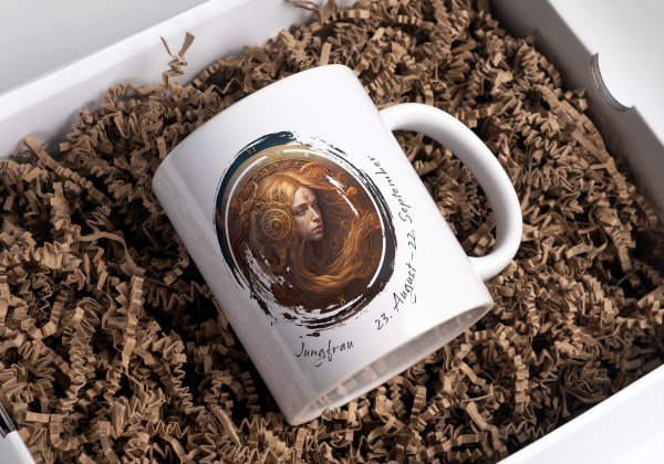 Sternzeichen Tasse - Jungfrau