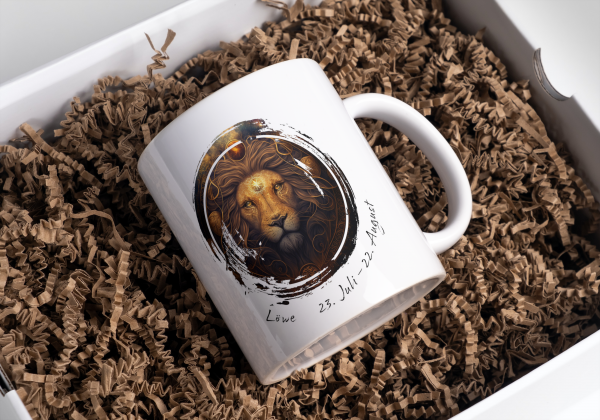 Sternzeichen Tasse - Löwe