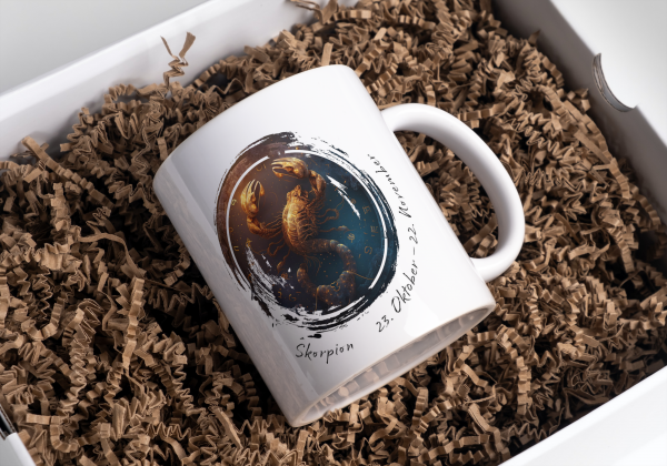 Sternzeichen Tasse - Skorpion