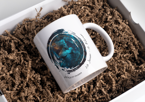 Sternzeichen Tasse - Wassermann