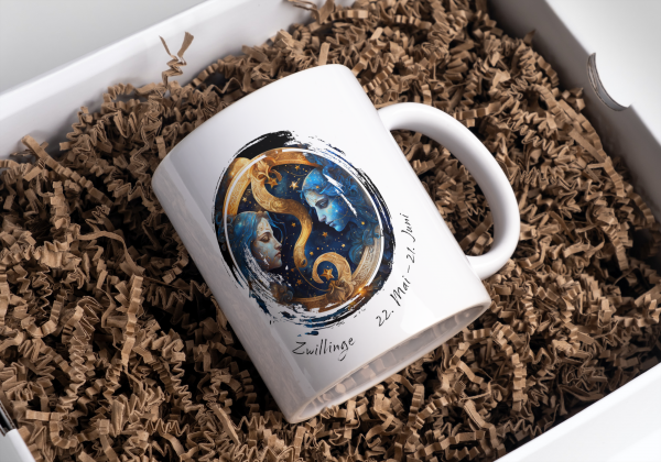 Sternzeichen Tasse - Zwillinge